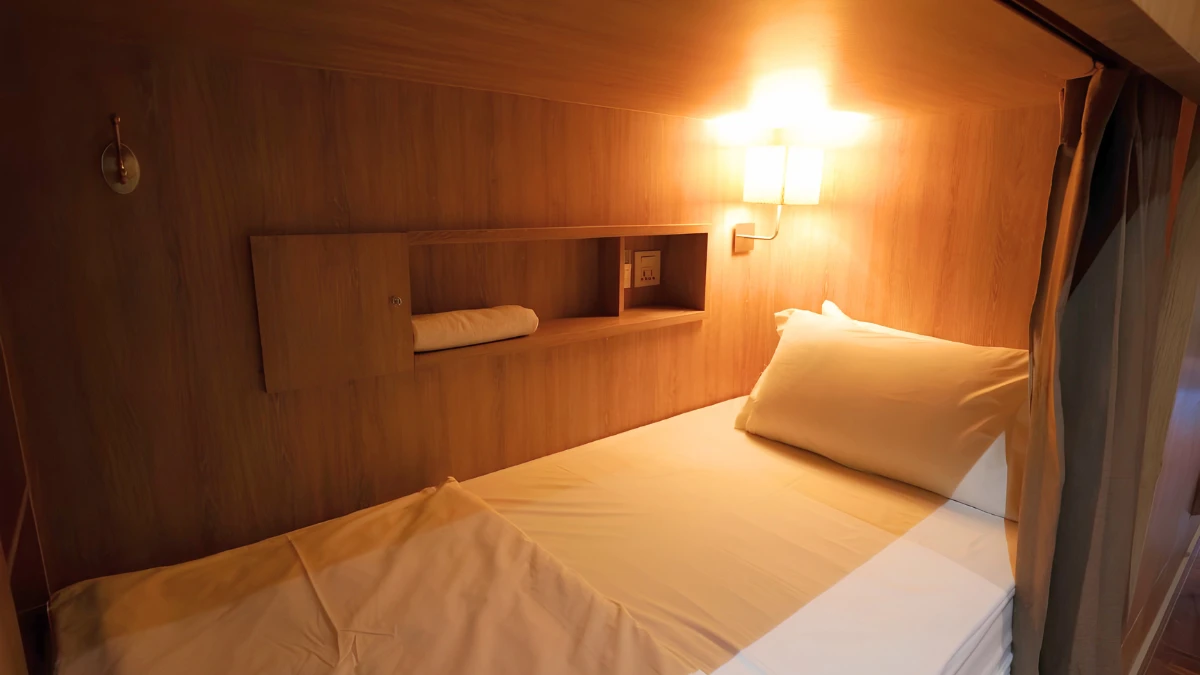 1 Person In 20 Beds Dormitory Mix bed area at The Poshtel Bangkok By Benya