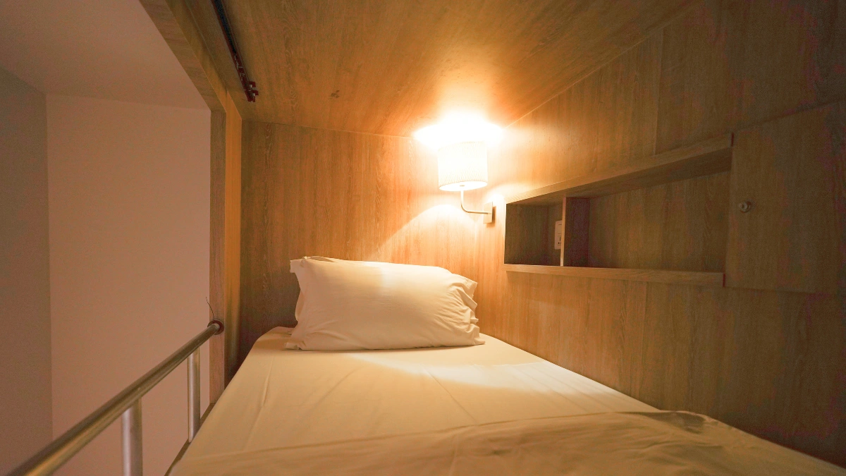 Private Bunk Room for 2 bed area at The Poshtel Bangkok By Benya