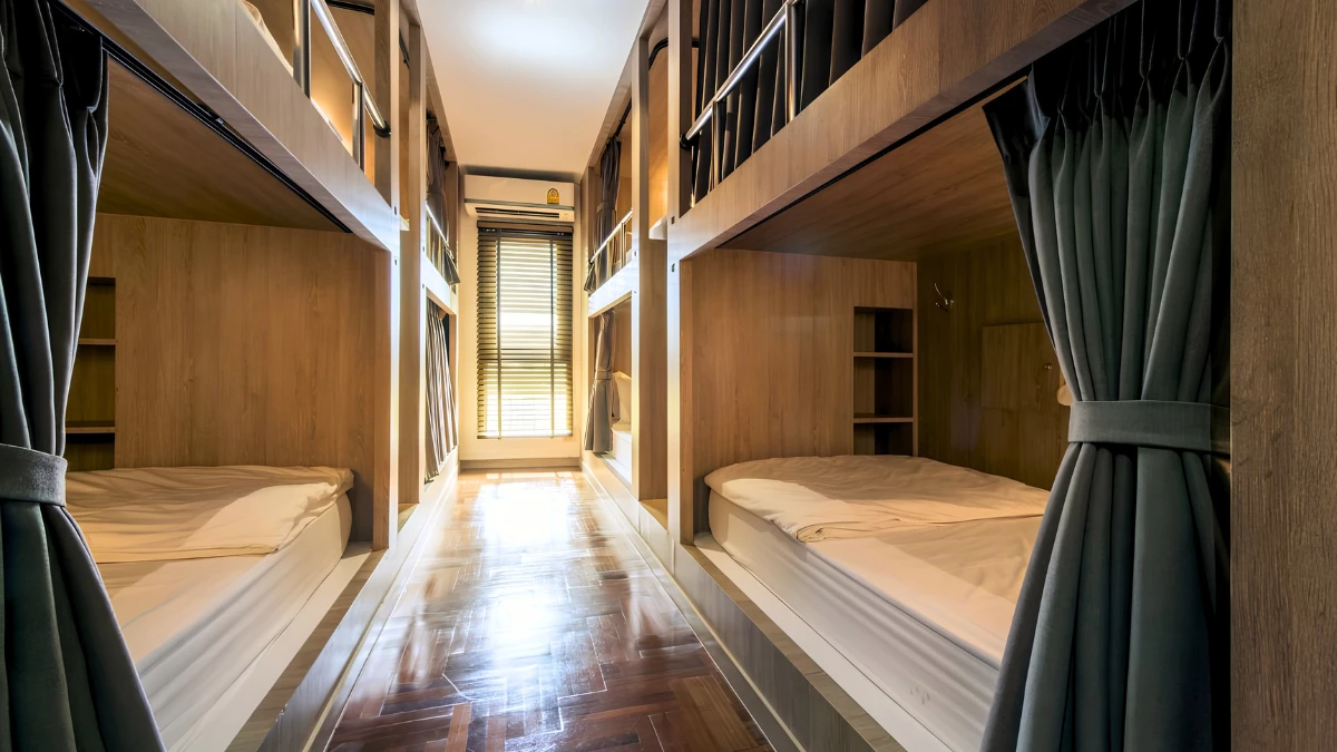 Lady Dormitory atmosphere at The Poshtel Bangkok By Benya
