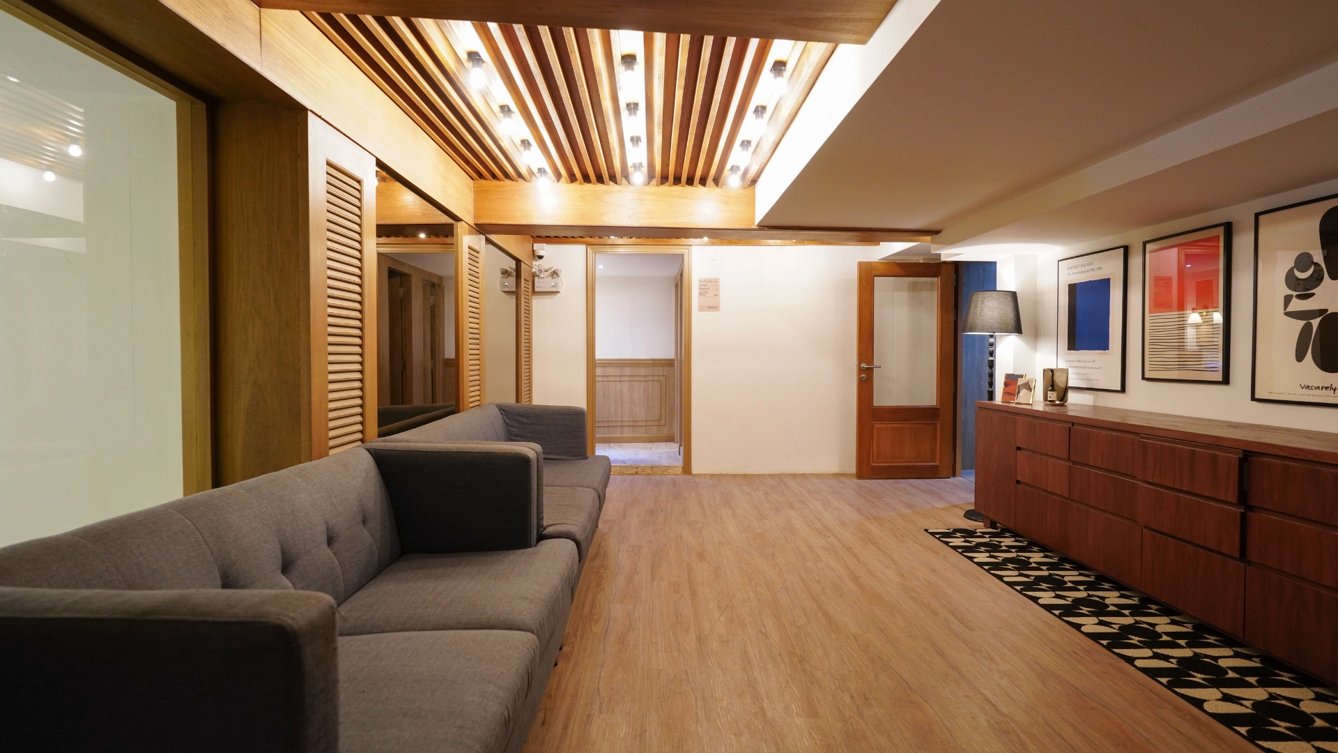 Reception area at The Poshtel Bangkok By Benya